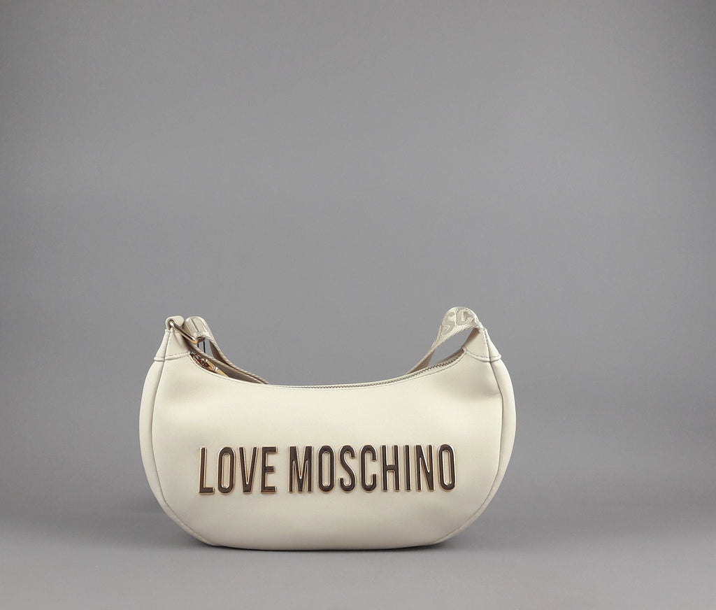 Love Moschino Borsa A Spalla Donna Pu Avorio