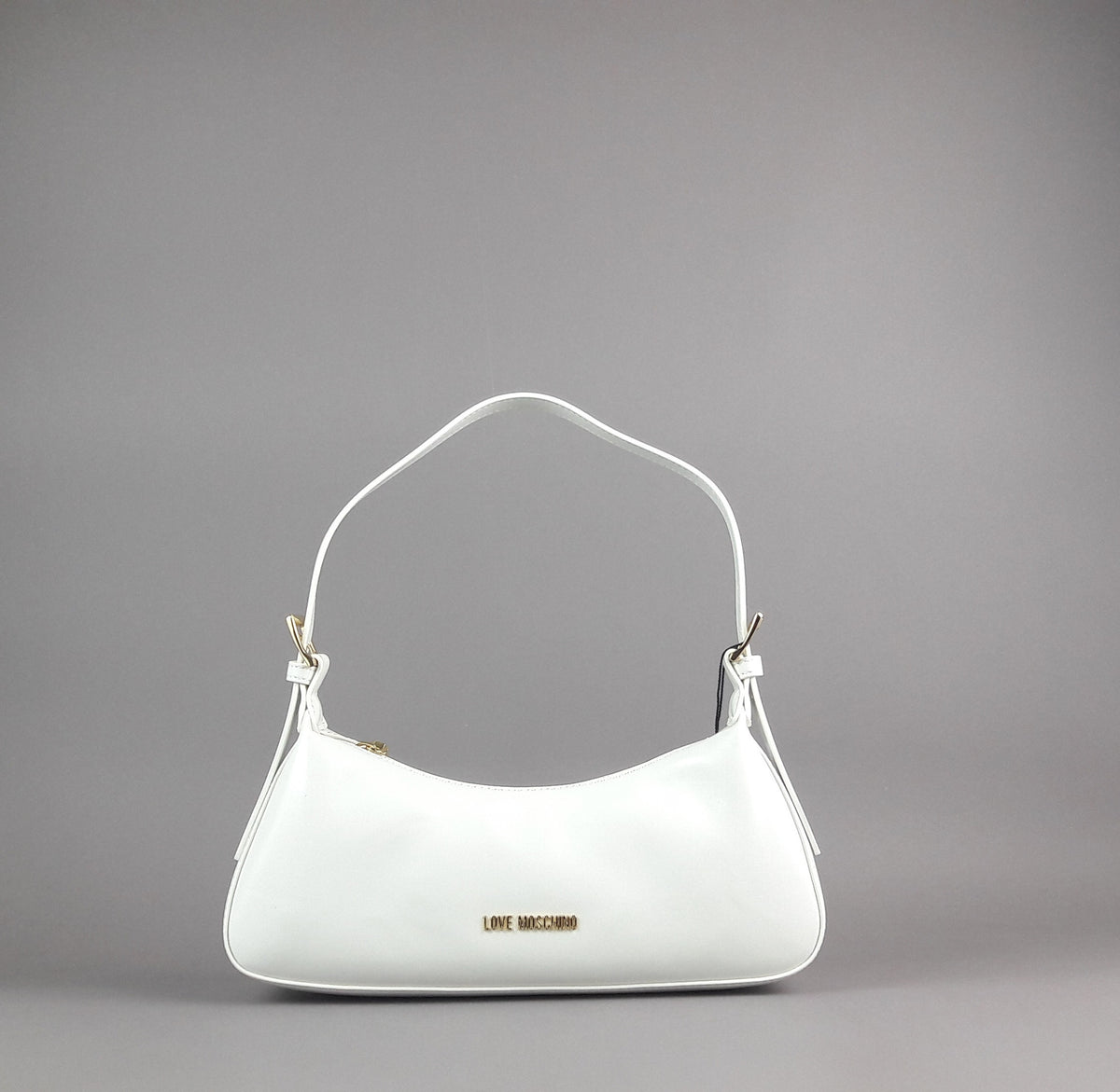 Love Moschino Borsa A Spalla Donna Pu Bianco