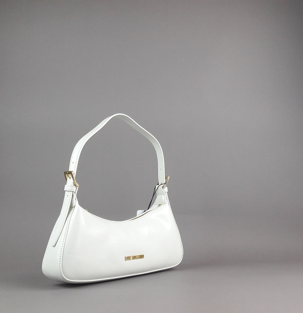Love Moschino Borsa A Spalla Donna Pu Bianco