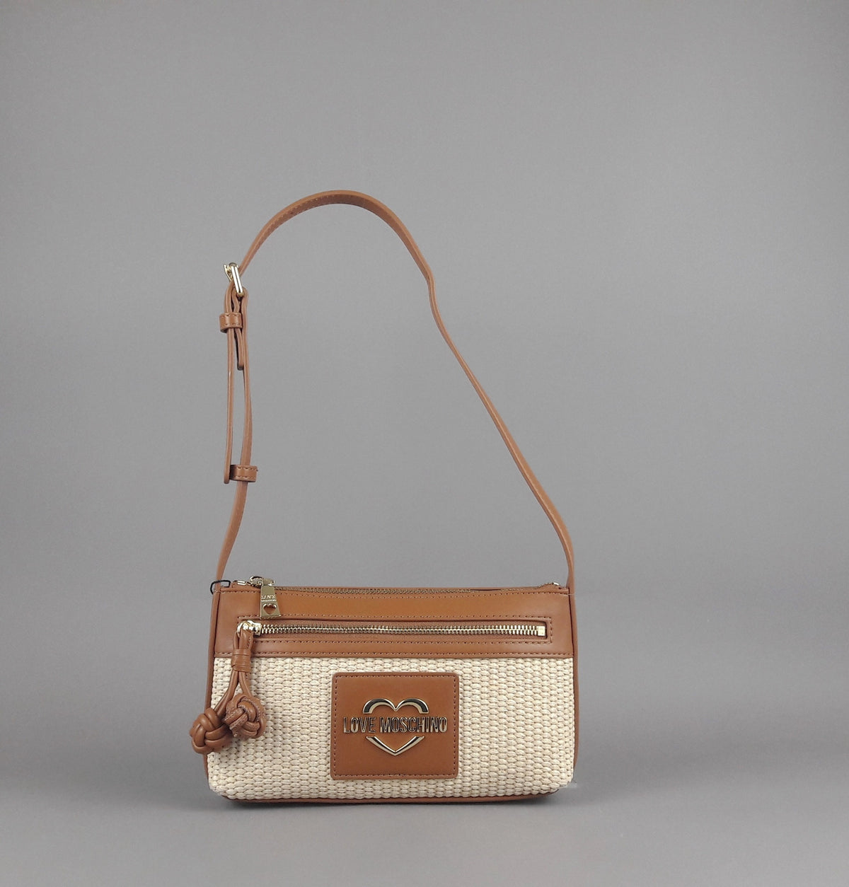Love Moschino Borsa A Spalla Donna Pu Marrone
