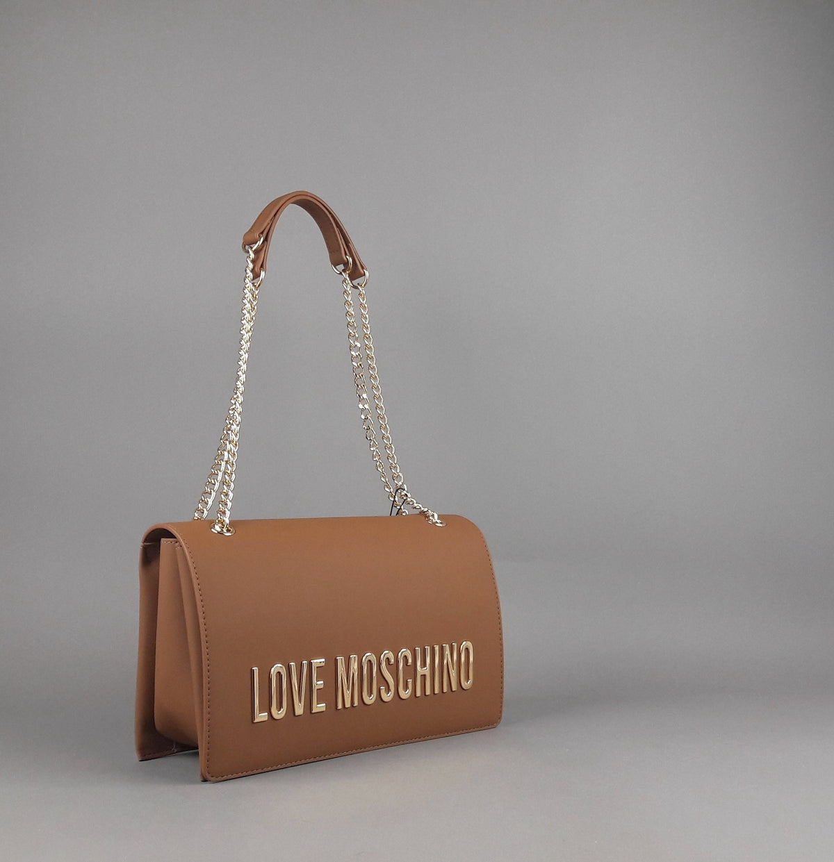 Love Moschino Borsa A Spalla Donna Pu Marrone
