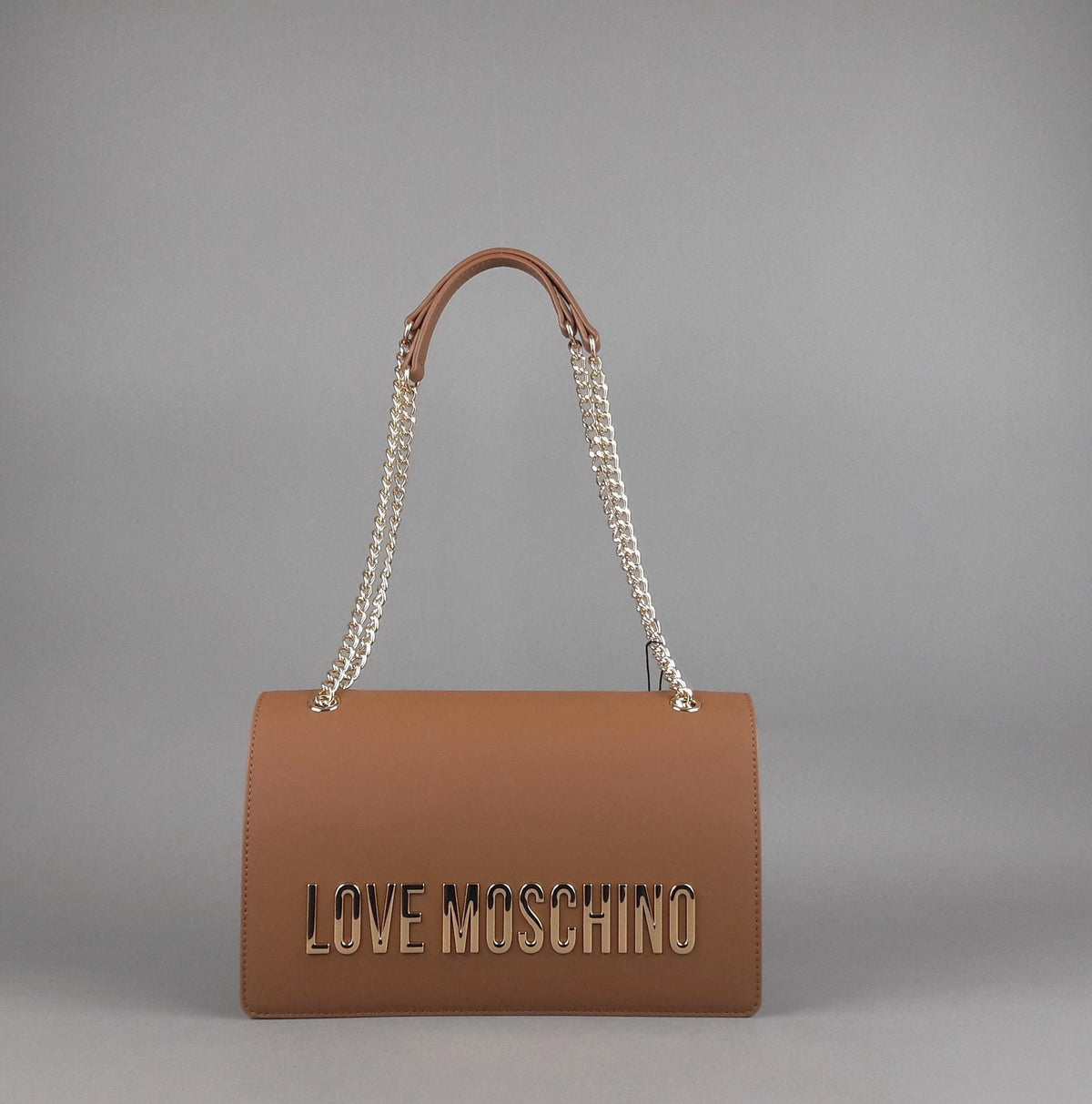 Love Moschino Borsa A Spalla Donna Pu Marrone