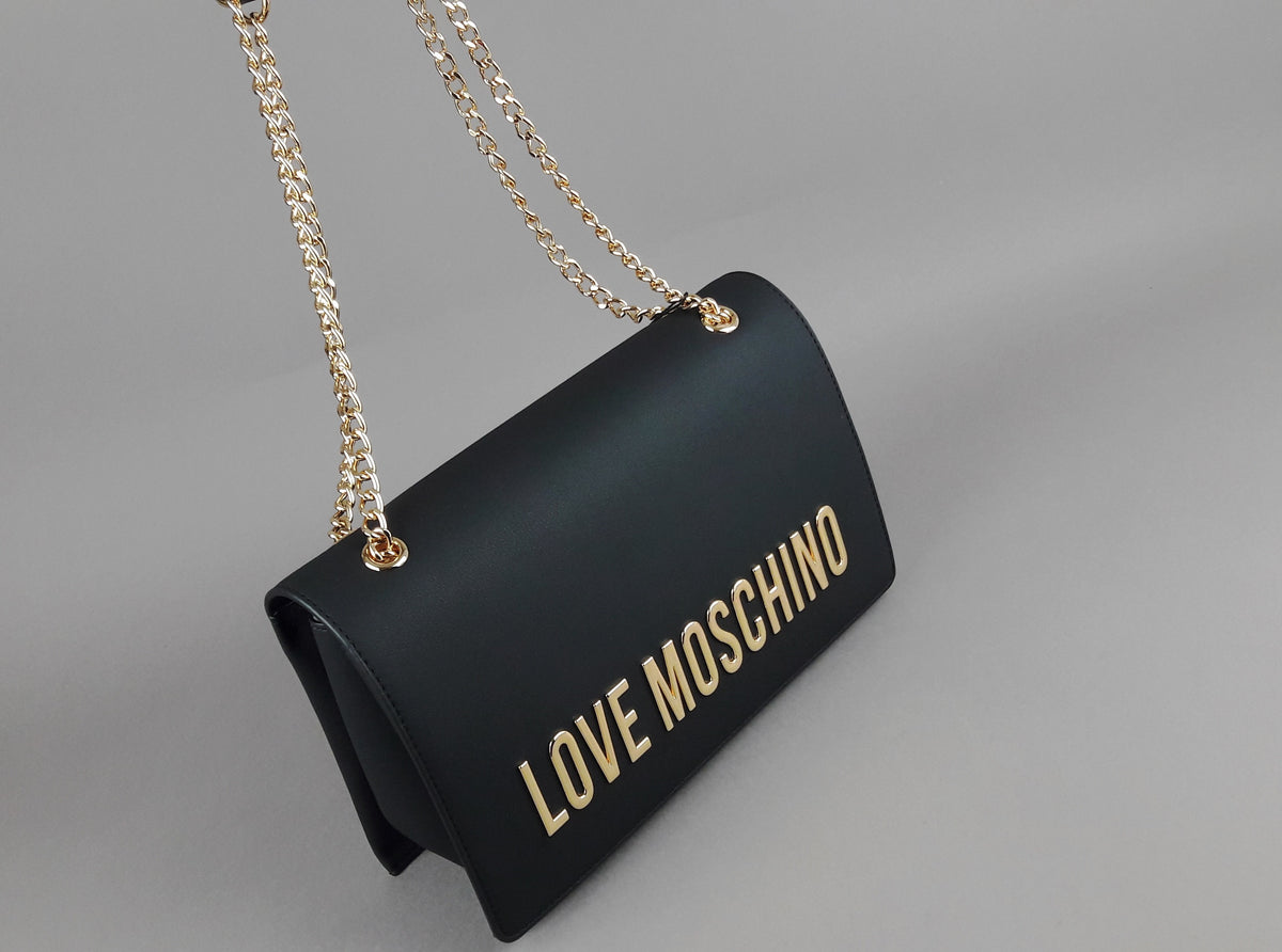 Love Moschino Borsa A Spalla Donna Pu Nero