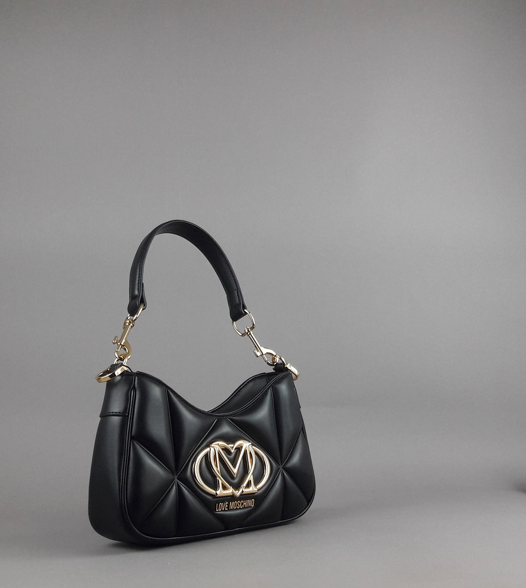 Love Moschino Borsa A Spalla Donna Pu Nero