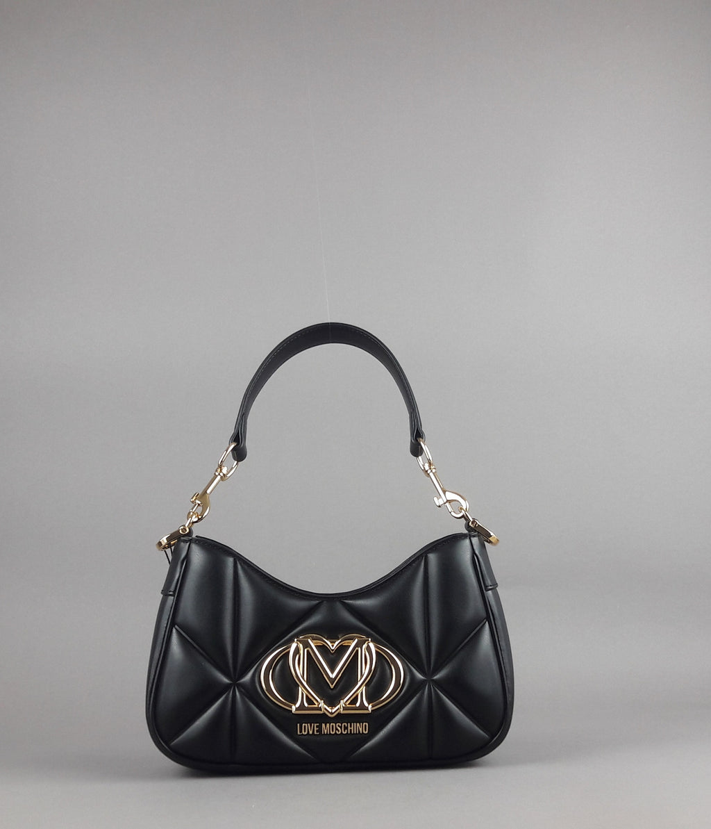 Love Moschino Borsa A Spalla Donna Pu Nero