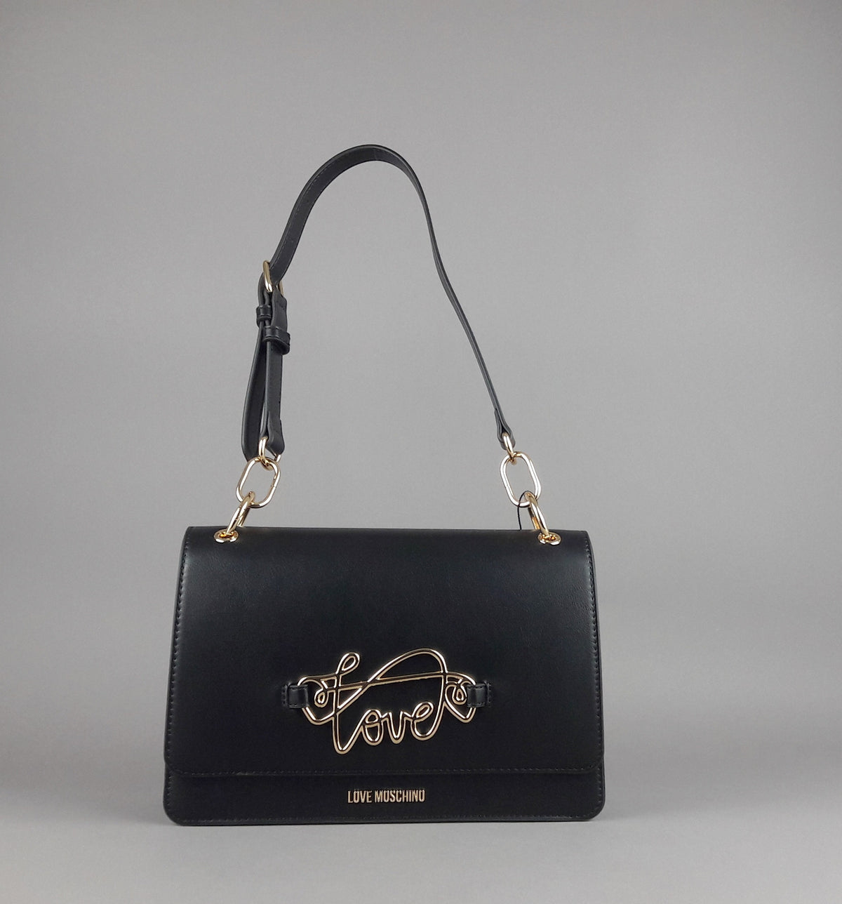 Love Moschino Borsa A Spalla Donna Pu Nero