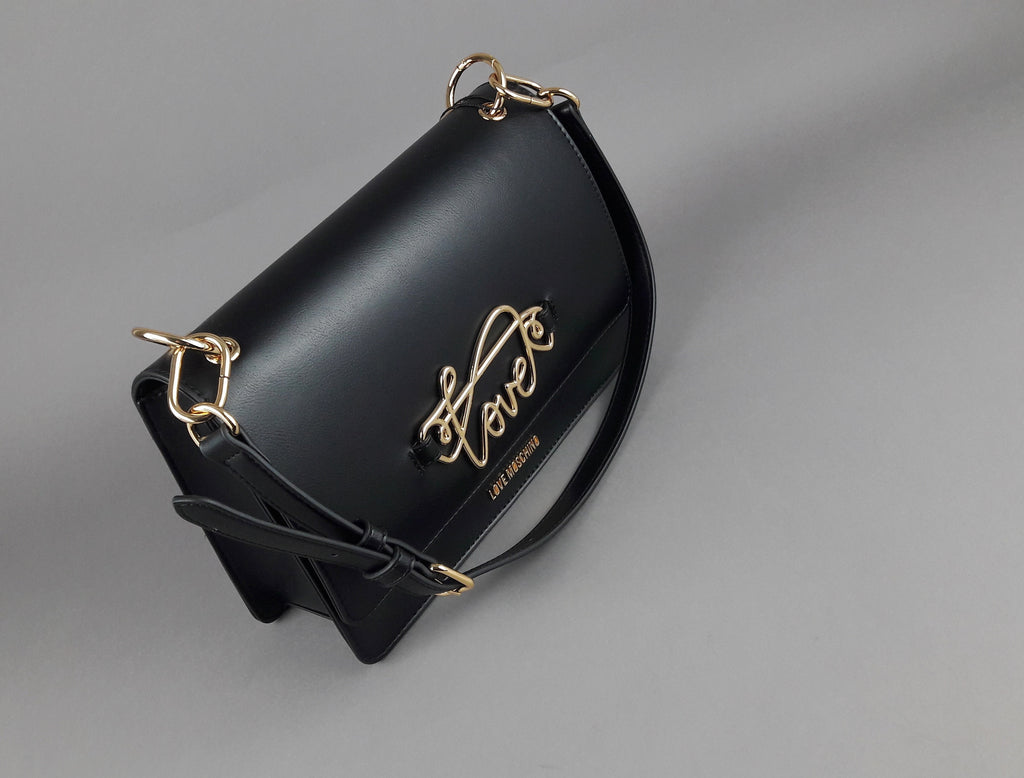 Love Moschino Borsa A Spalla Donna Pu Nero