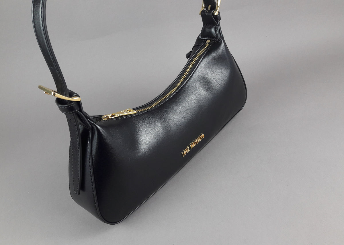 Love Moschino Borsa A Spalla Donna Pu Nero