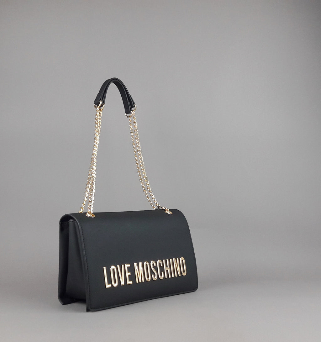 Love Moschino Borsa A Spalla Donna Pu Nero