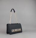 Love Moschino Borsa A Spalla Donna Pu Nero