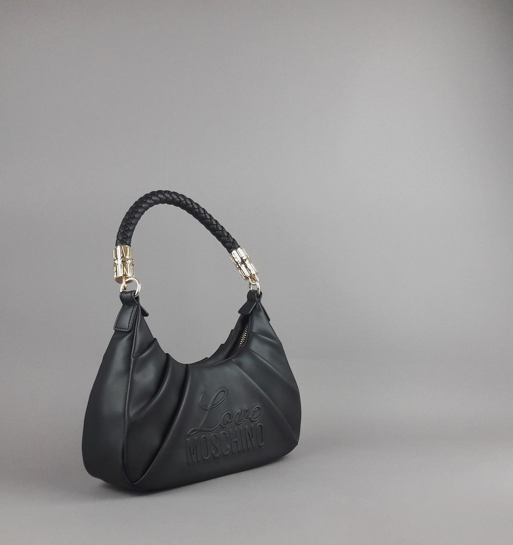 Love Moschino Borsa A Spalla Donna Pu Nero