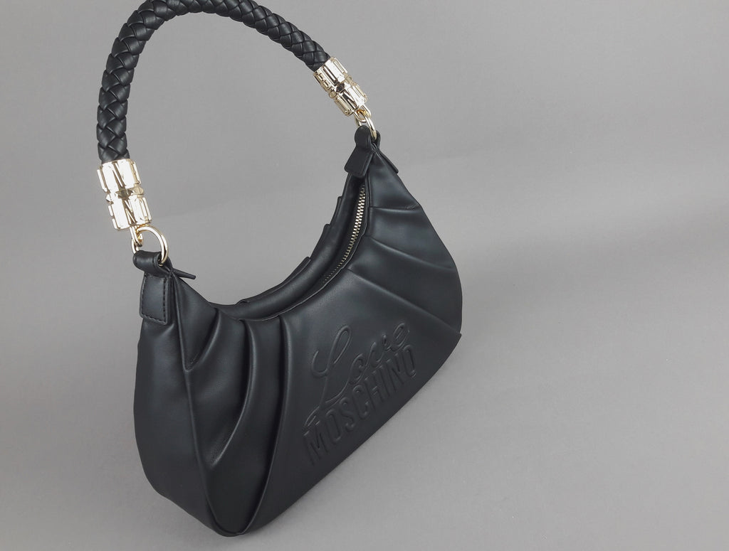 Love Moschino Borsa A Spalla Donna Pu Nero