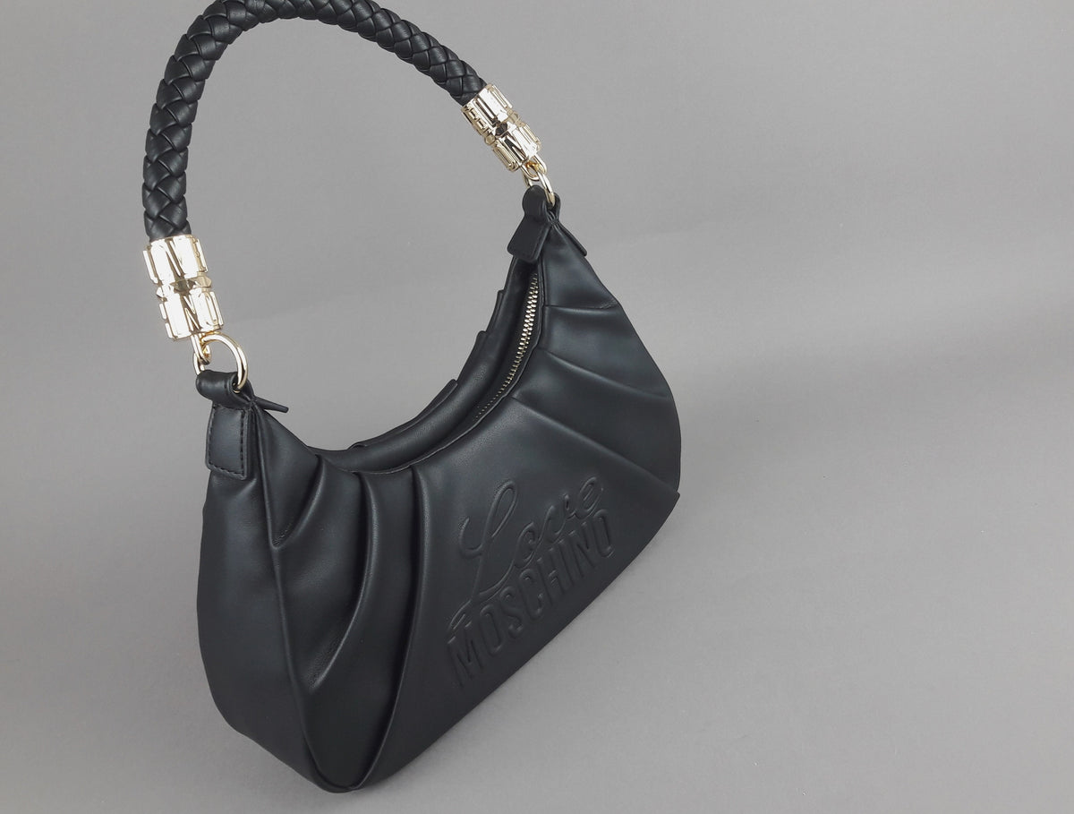 Love Moschino Borsa A Spalla Donna Pu Nero