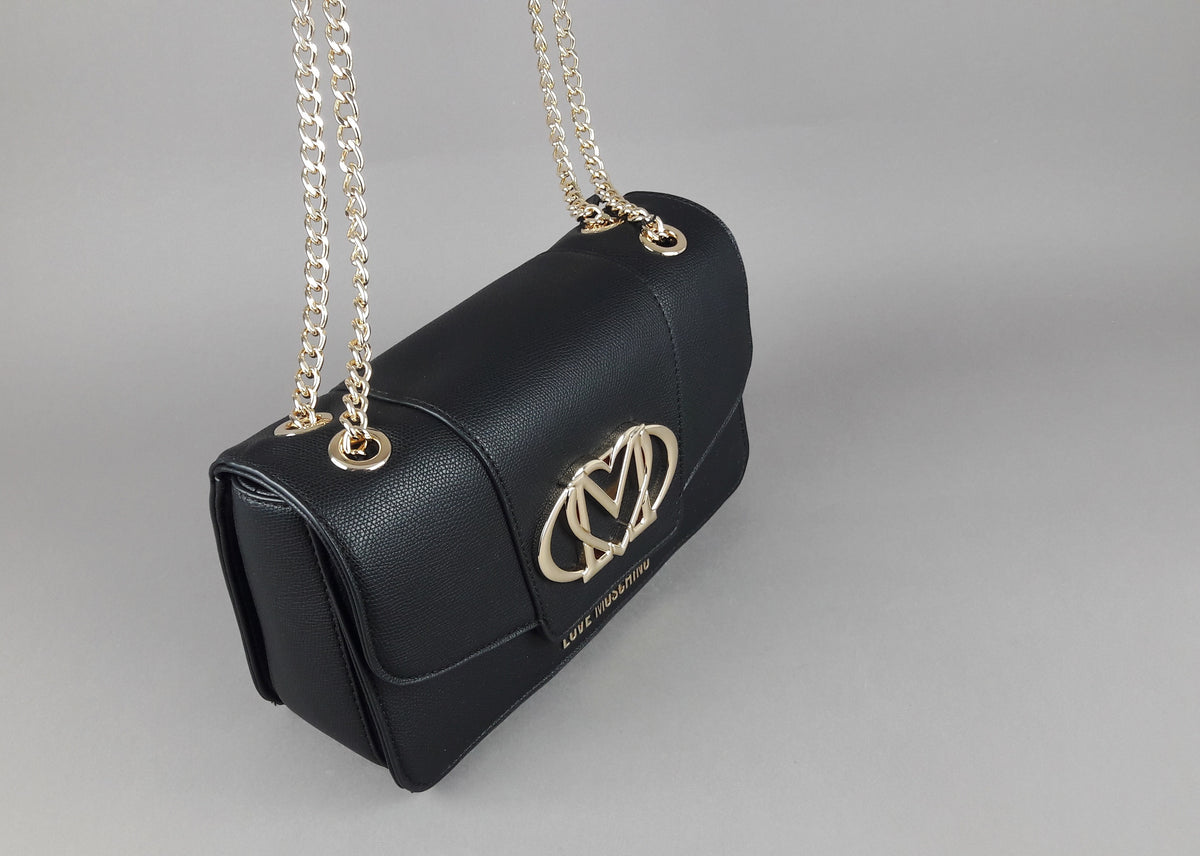 Love Moschino Borsa A Spalla Donna Pu Nero
