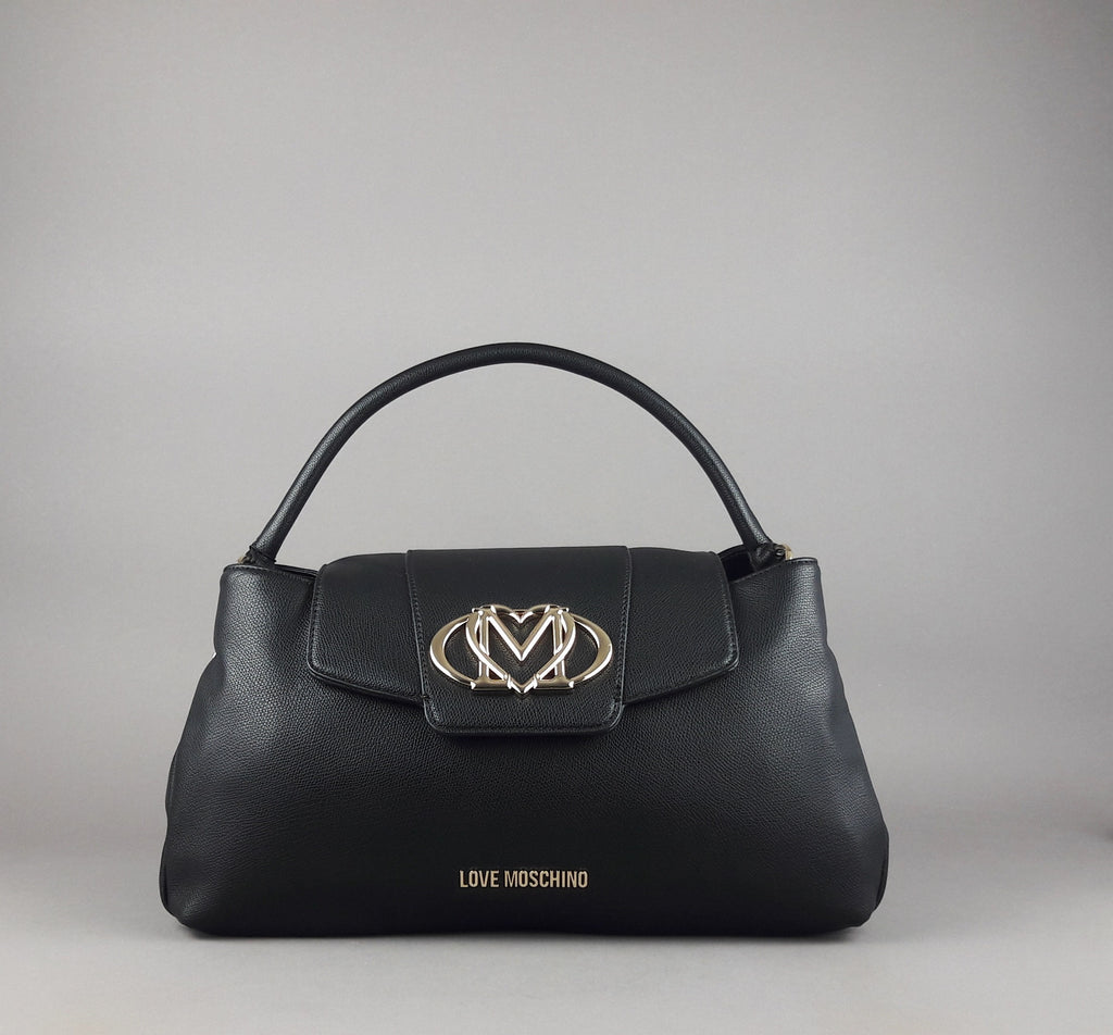 Love Moschino Borsa A Spalla Donna Pu Nero
