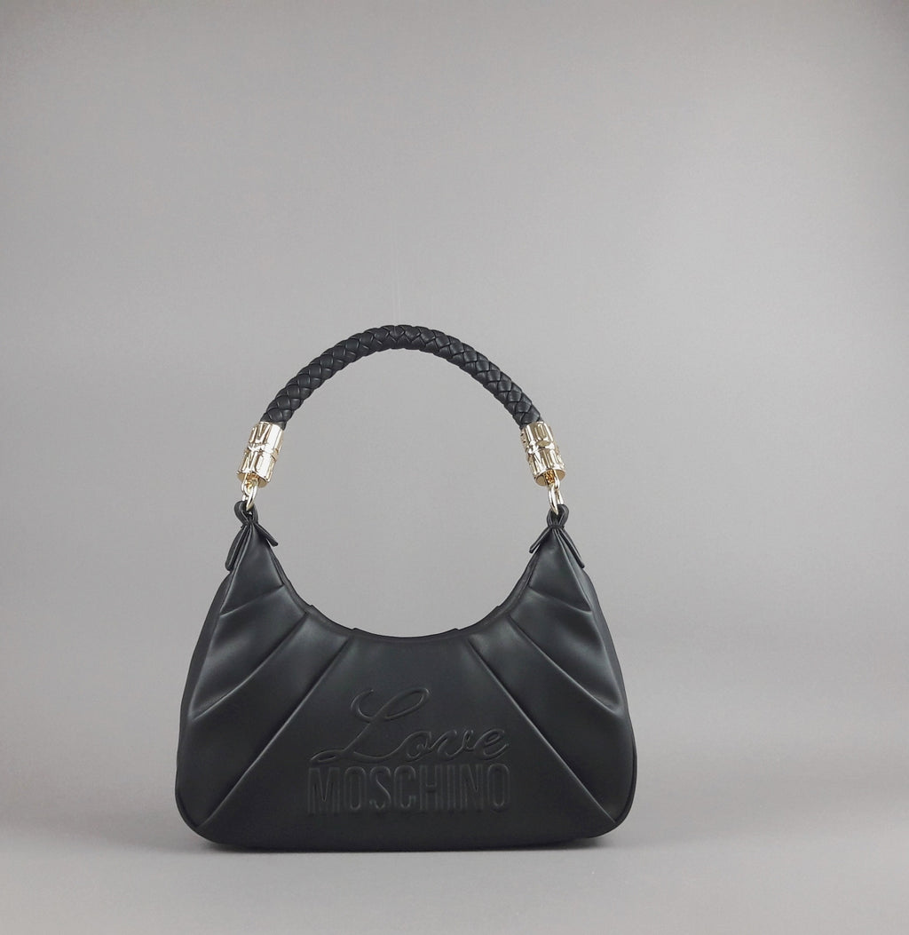 Love Moschino Borsa A Spalla Donna Pu Nero