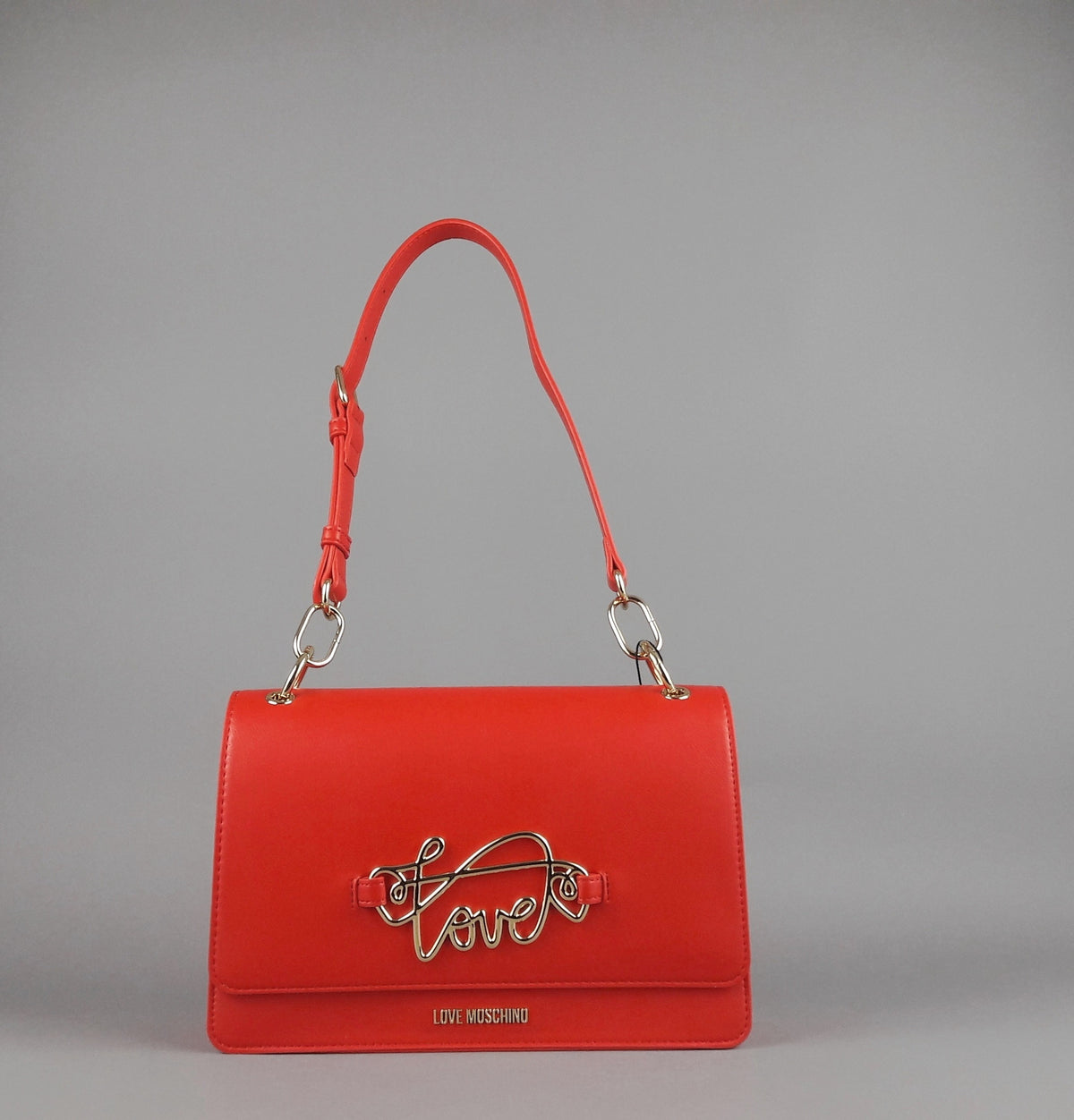 Love Moschino Borsa A Spalla Donna Pu Rosso