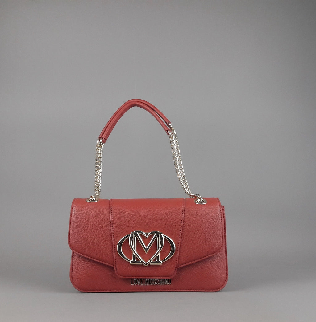 Love Moschino Borsa A Spalla Donna Pu Ruggine