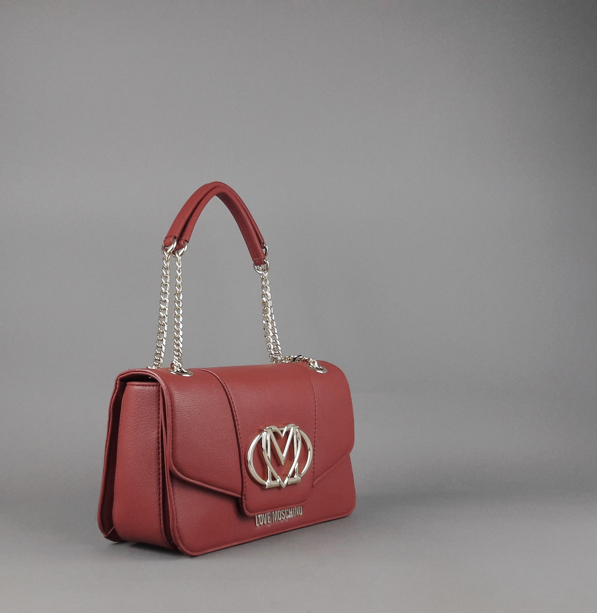 Love Moschino Borsa A Spalla Donna Pu Ruggine