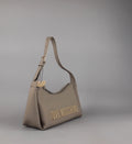 Love Moschino Borsa A Spalla Donna Pu Talpa Scuro