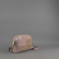 Love Moschino Borsa A Spalla Donna Pu Vernice Rosa Polvere