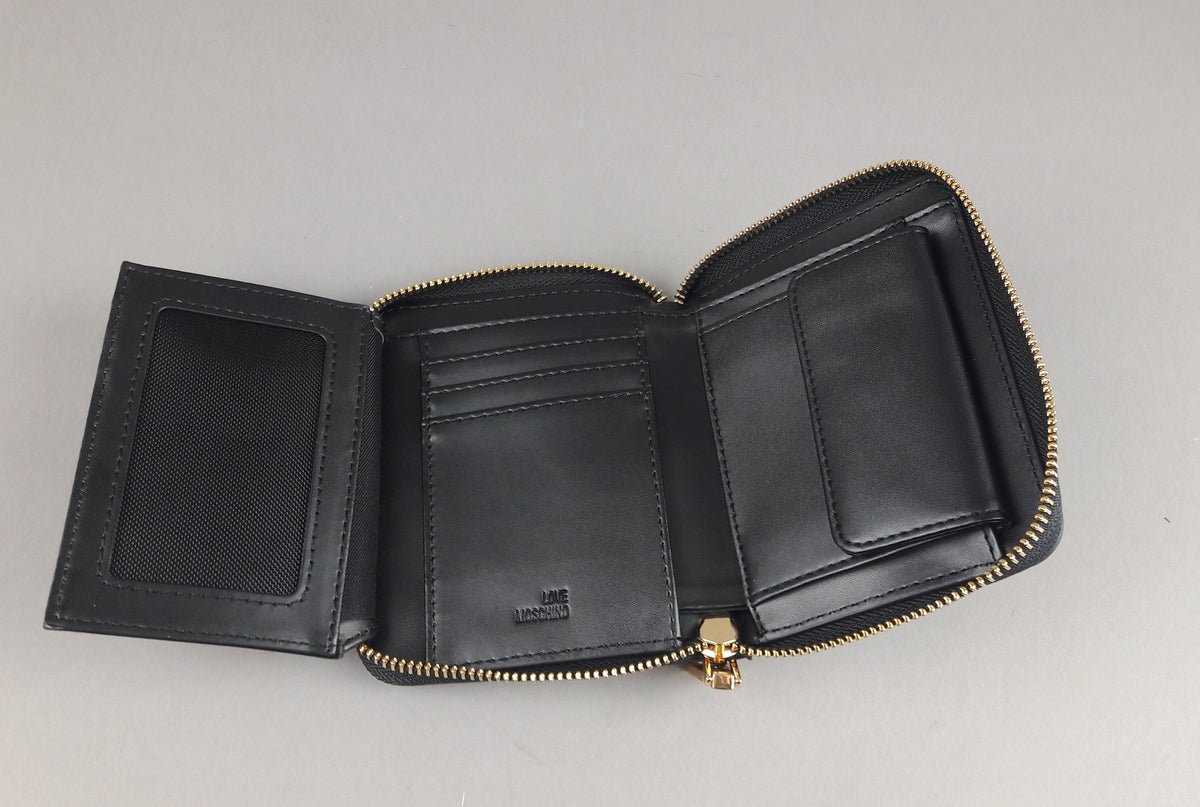 Love Moschino Portafogli Donna Pu Nero