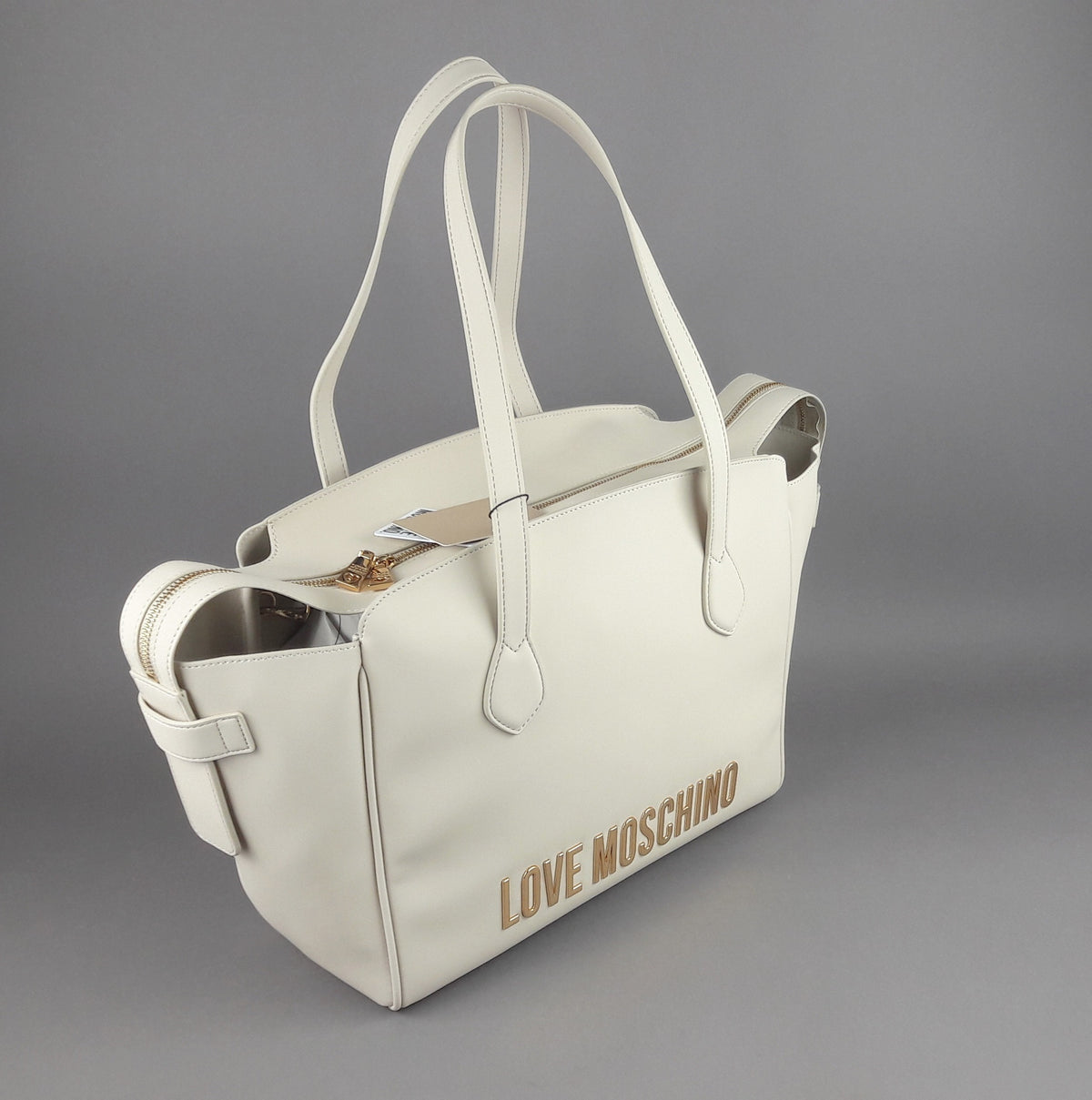 Love Moschino Shopper Donna Pu Avorio