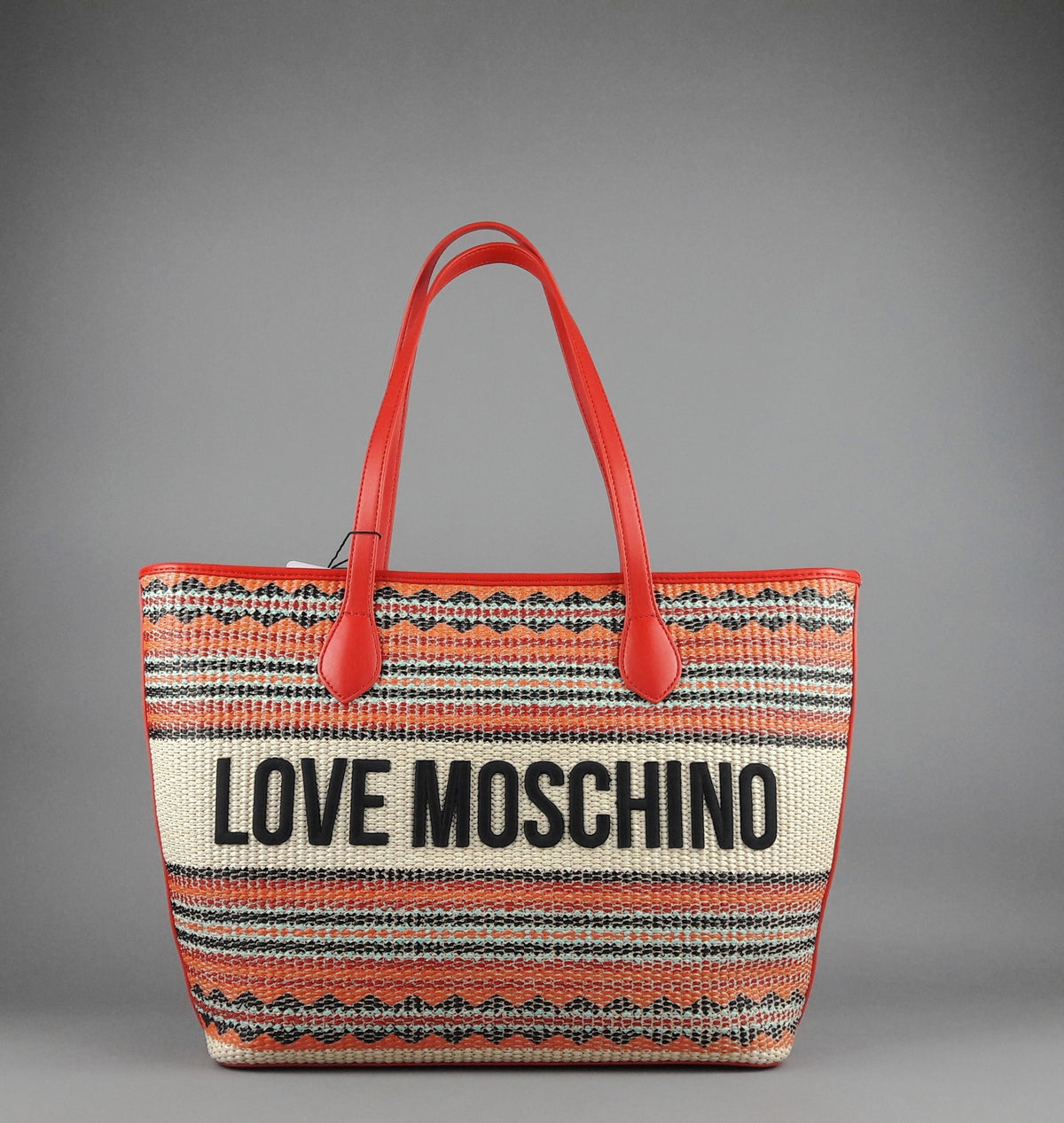 Love Moschino Shopper Donna Pu Rosso Multi
