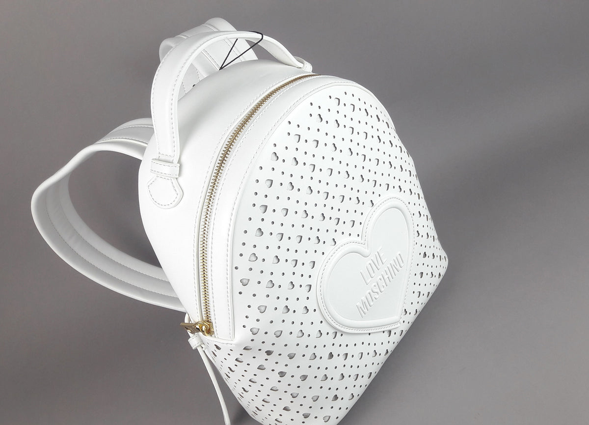 Love Moschino Zaino Donna Pu Bianco