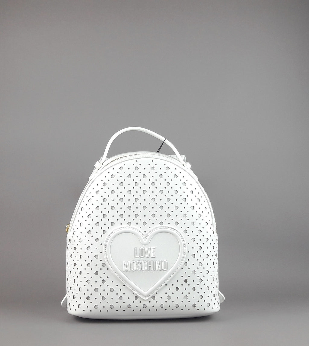Love Moschino Zaino Donna Pu Bianco