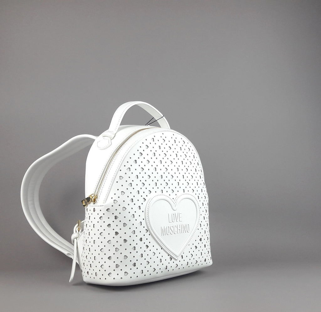 Love Moschino Zaino Donna Pu Bianco