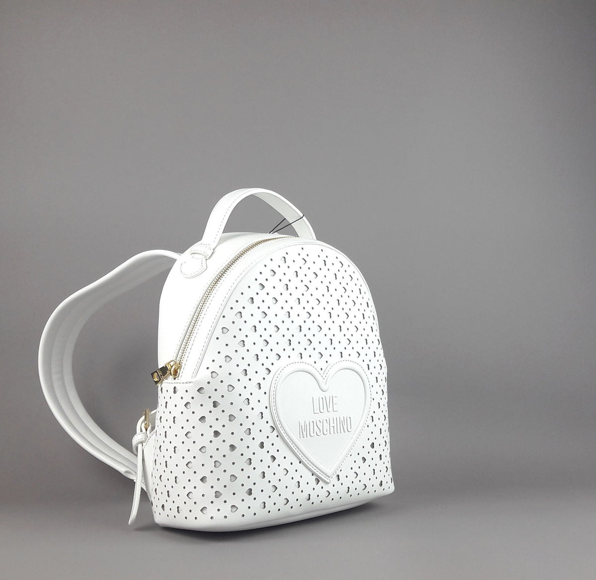 Love Moschino Zaino Donna Pu Bianco