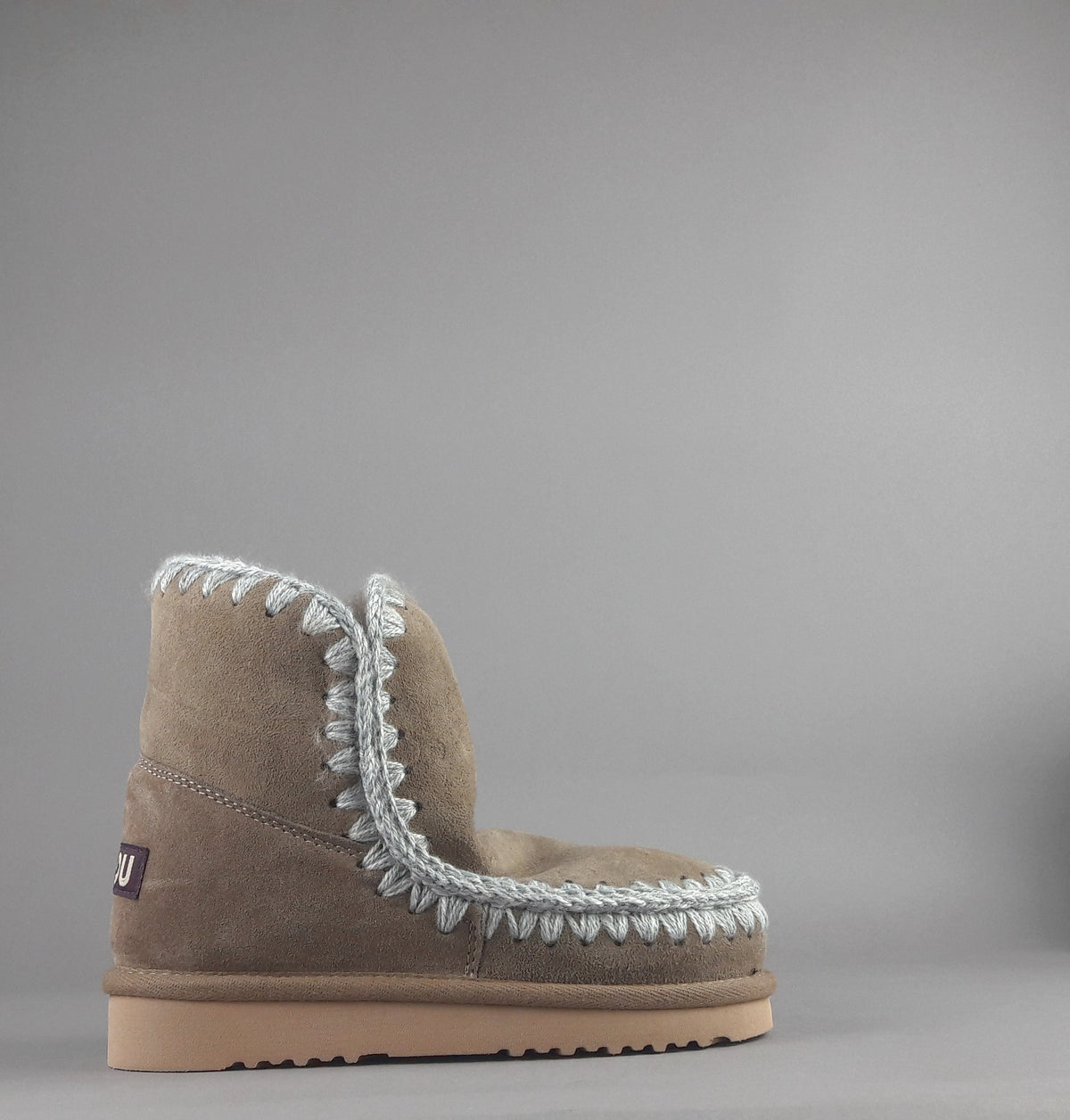 Mou Eskimo 18 Donna Montone Double-Face Talpa Scuro