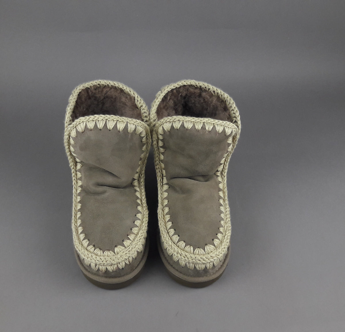 Mou Eskimo 18 Donna Montone Grigio Logo Glitter