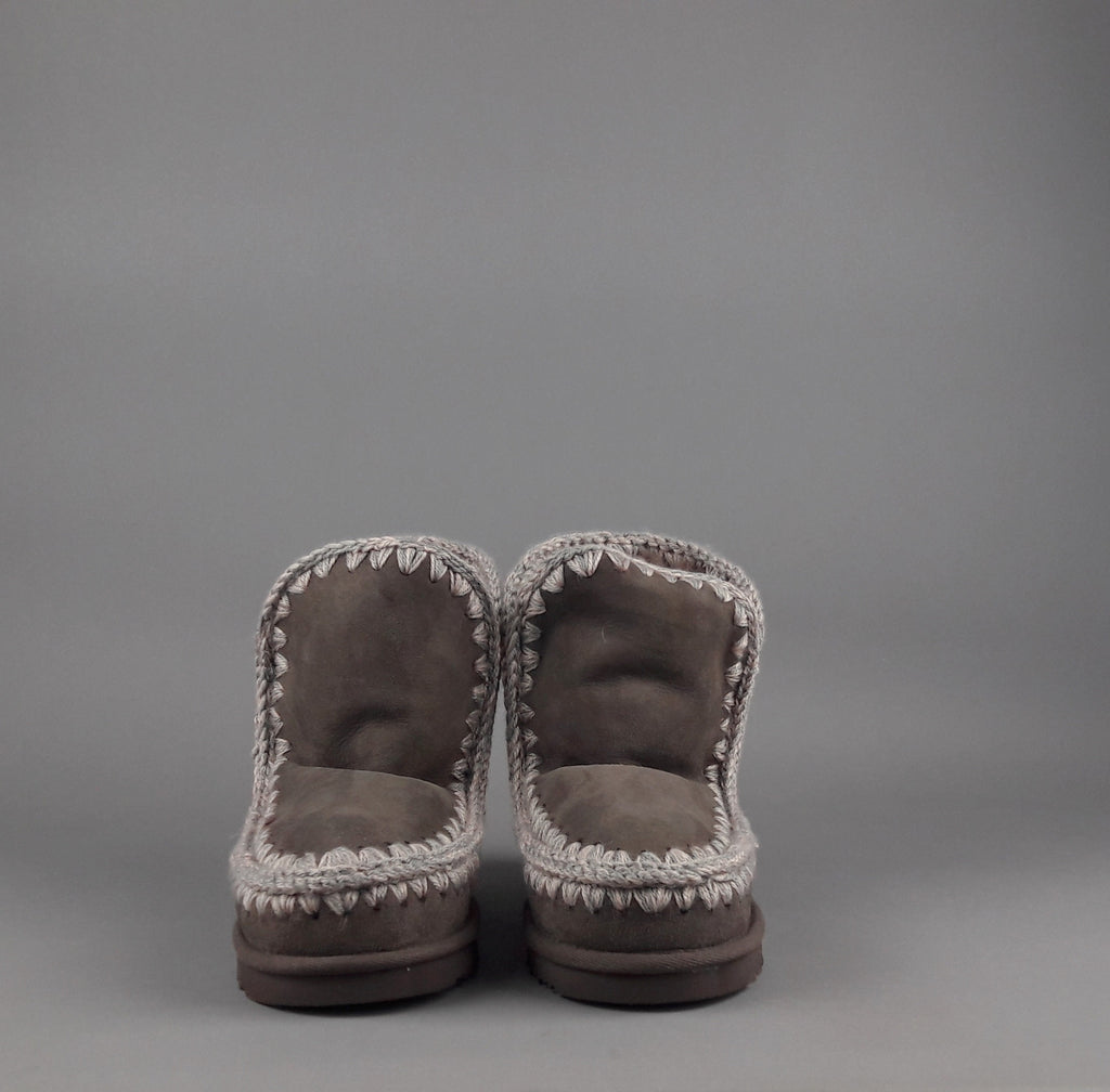 Mou Eskimo 18 Donna Montone Marrone Scuro Logo Glitter