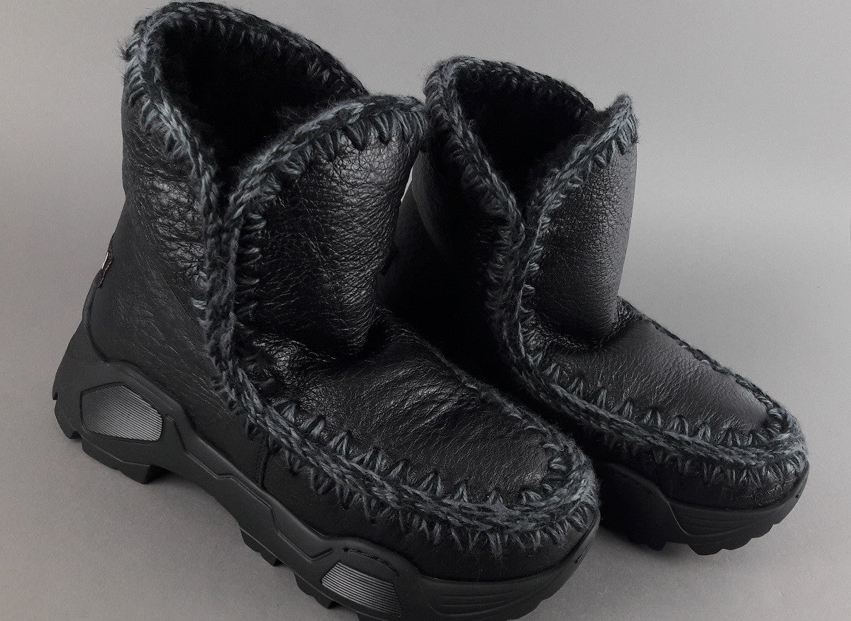 Mou Eskimo 18 Mountain Donna Montone Double-Face Nero