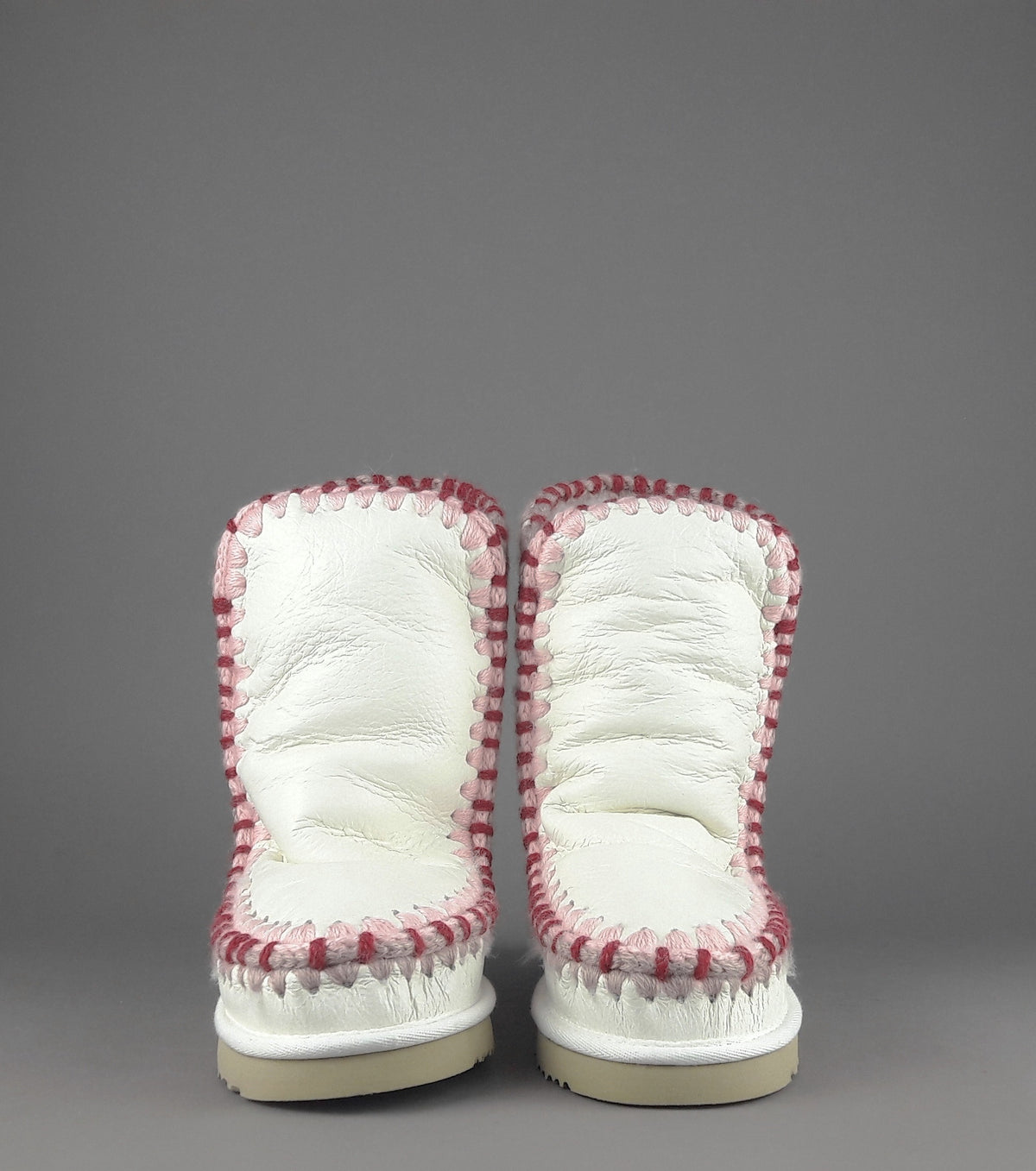 Mou Eskimo 24 Donna Montone Double-Face Bianco