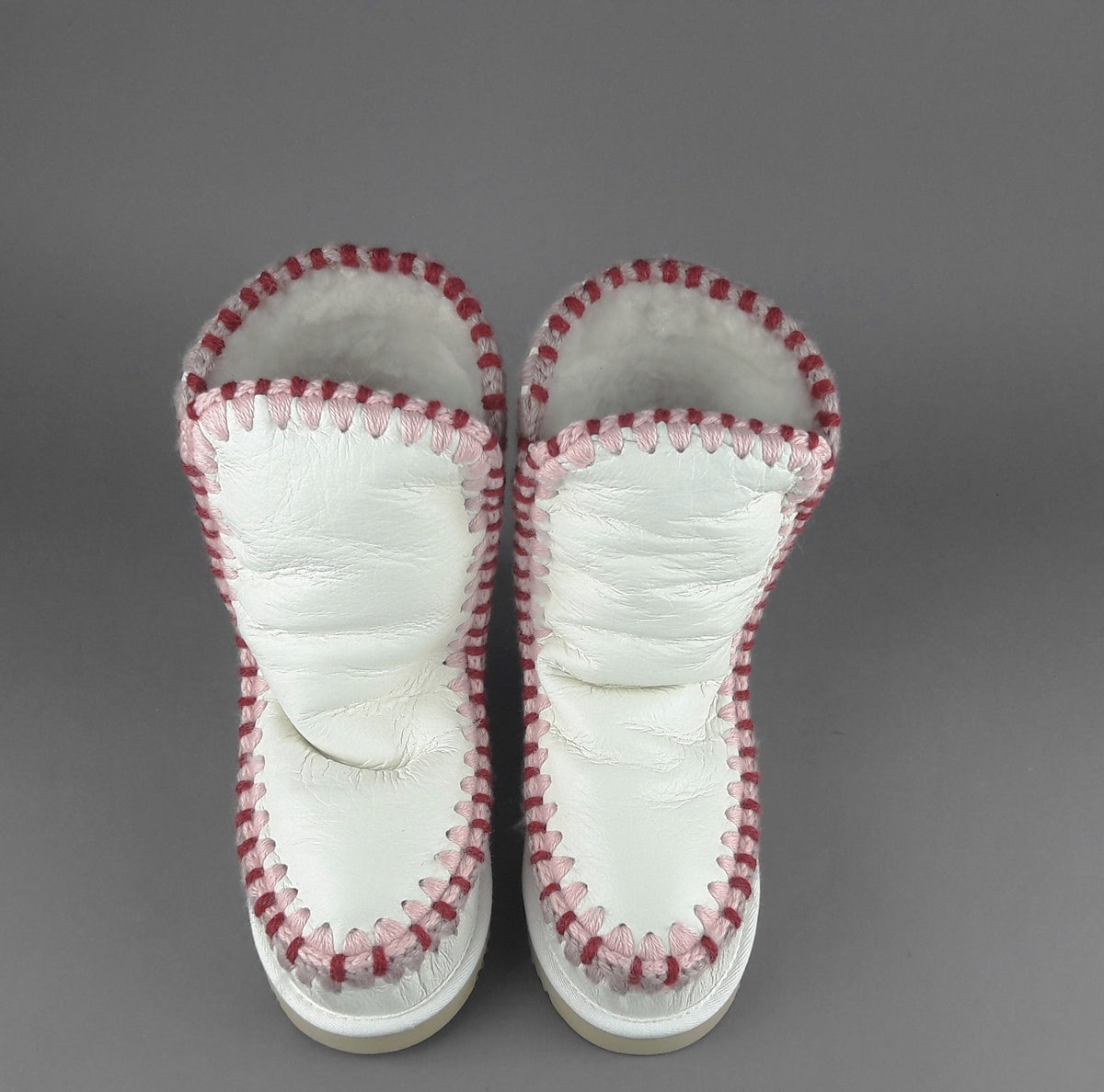 Mou Eskimo 24 Donna Montone Double-Face Bianco