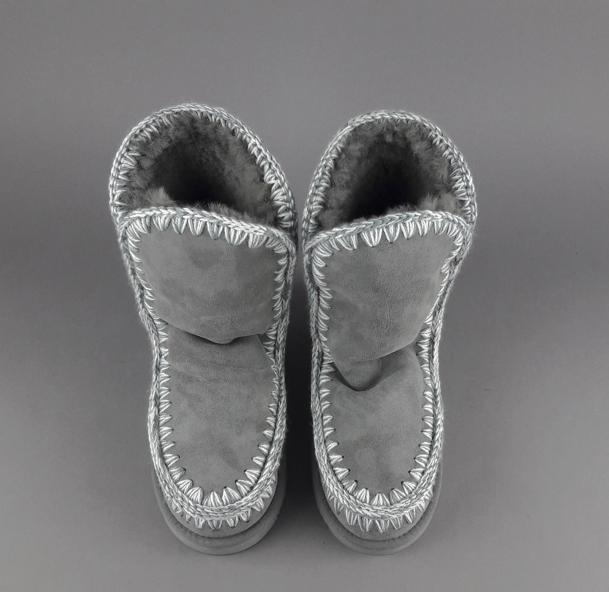 Mou Eskimo 24 Donna Montone Double-Face Grigio