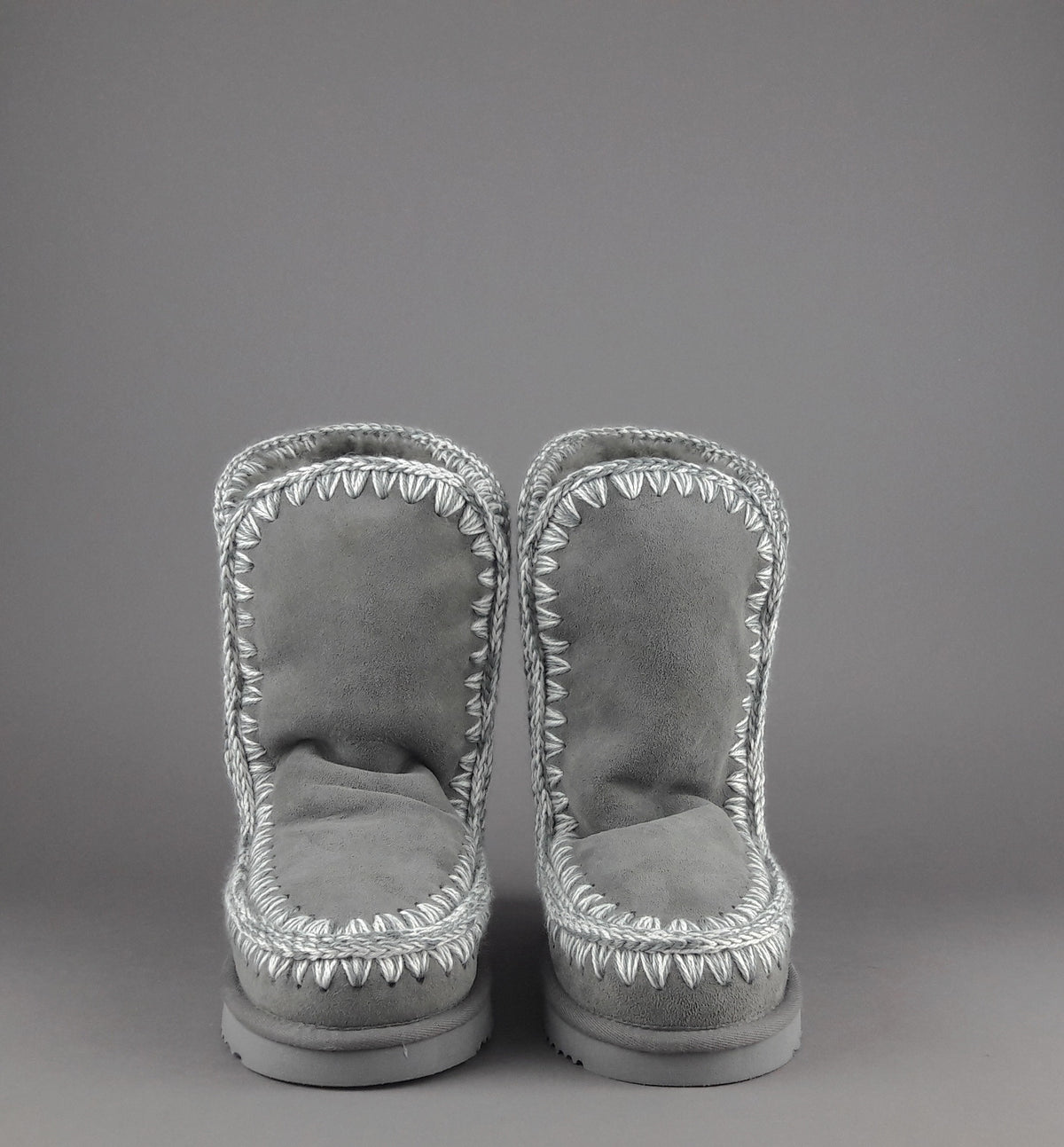 Mou Eskimo 24 Donna Montone Double-Face Grigio