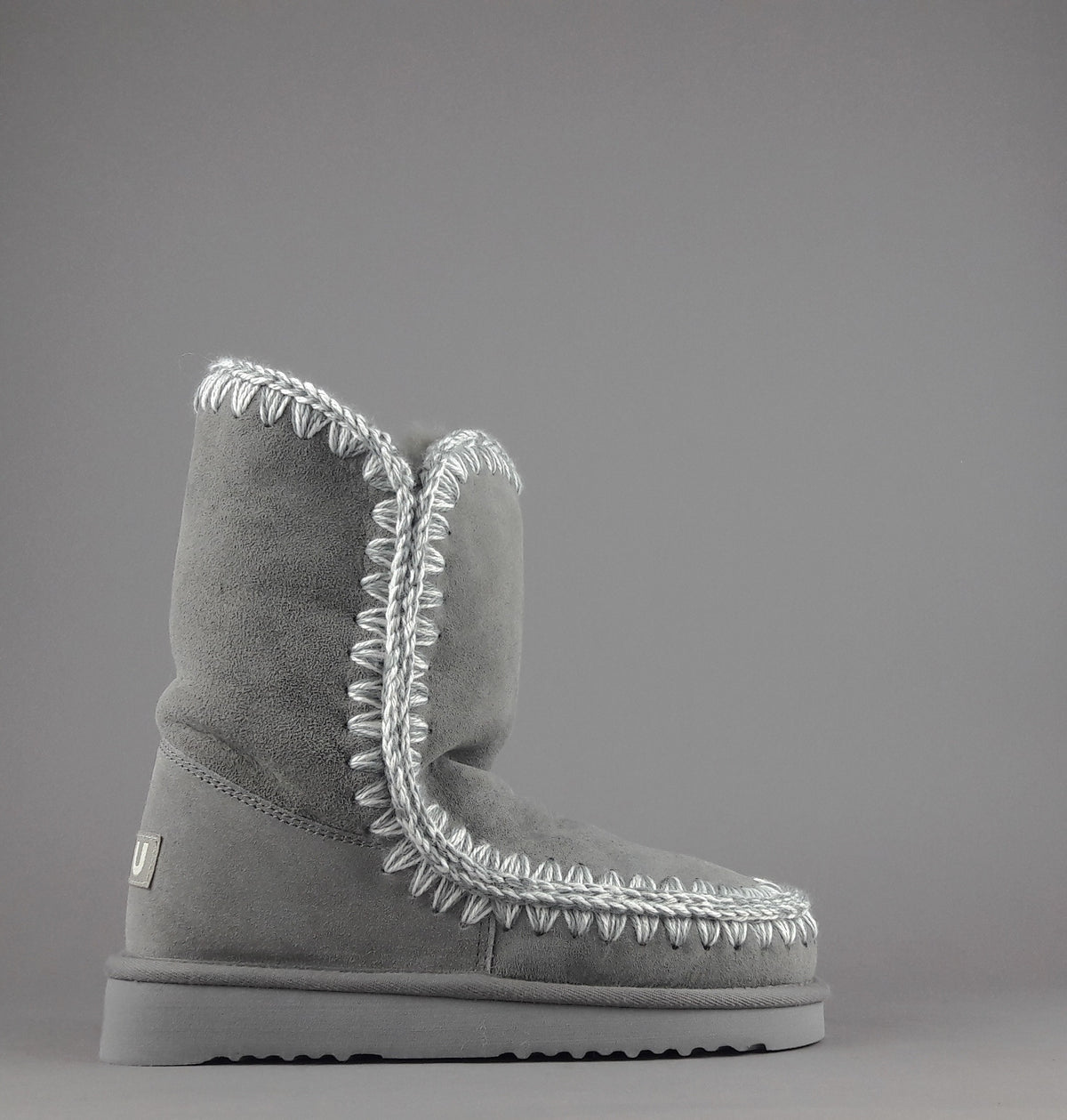 Mou Eskimo 24 Donna Montone Double-Face Grigio