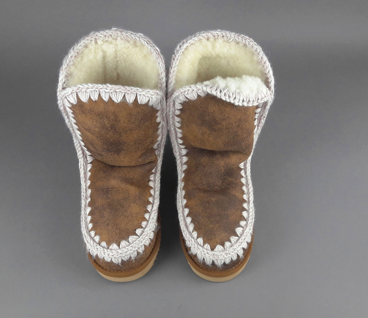 Mou Eskimo 24 Donna Montone Double-Face Marrone