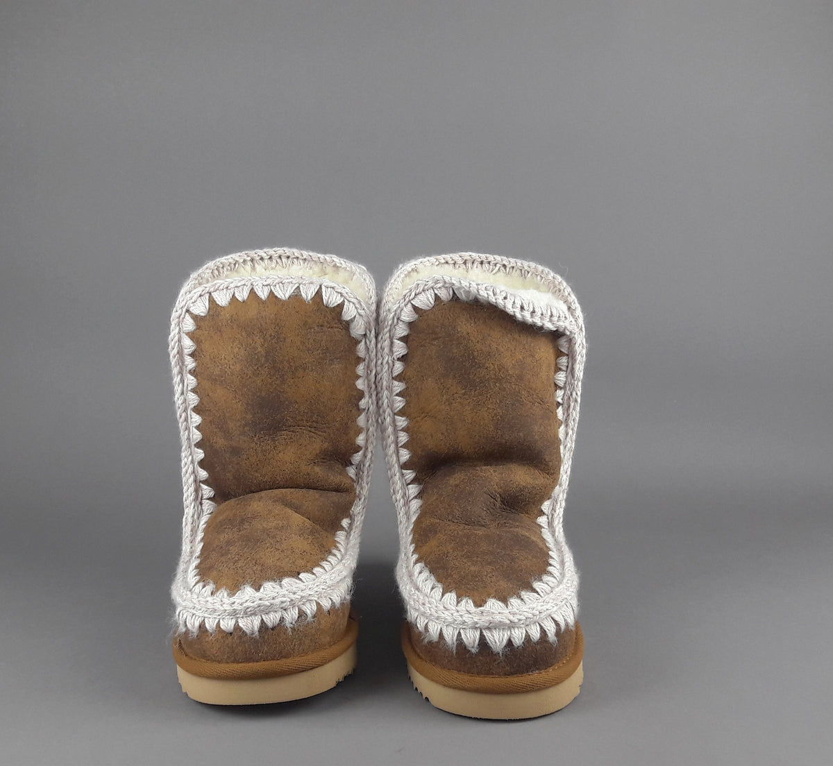Mou Eskimo 24 Donna Montone Double-Face Marrone