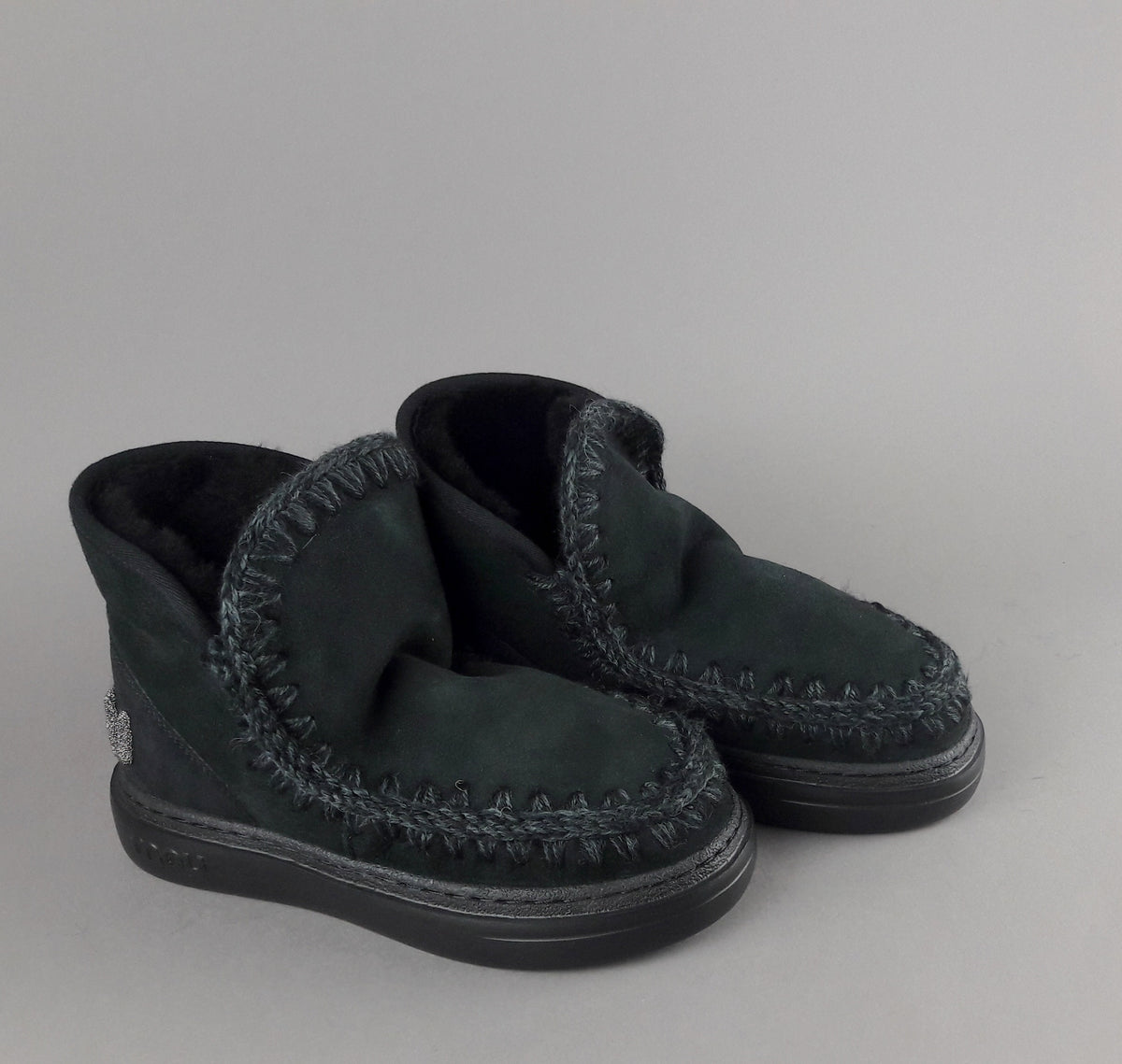 Mou Eskimo Sneakers Bold Donna Montone Double-Face Nero
