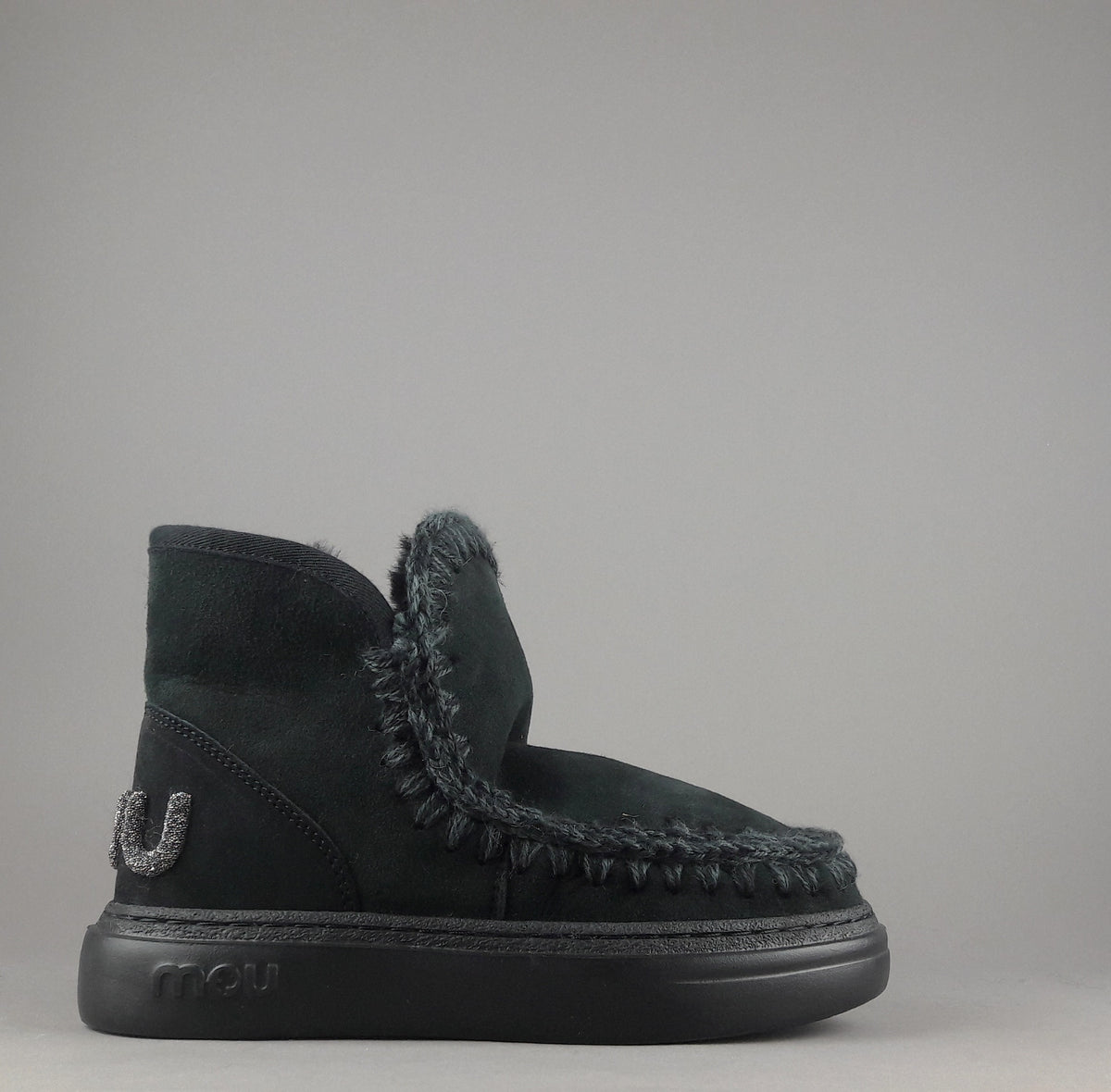 Mou Eskimo Sneakers Bold Donna Montone Double-Face Nero