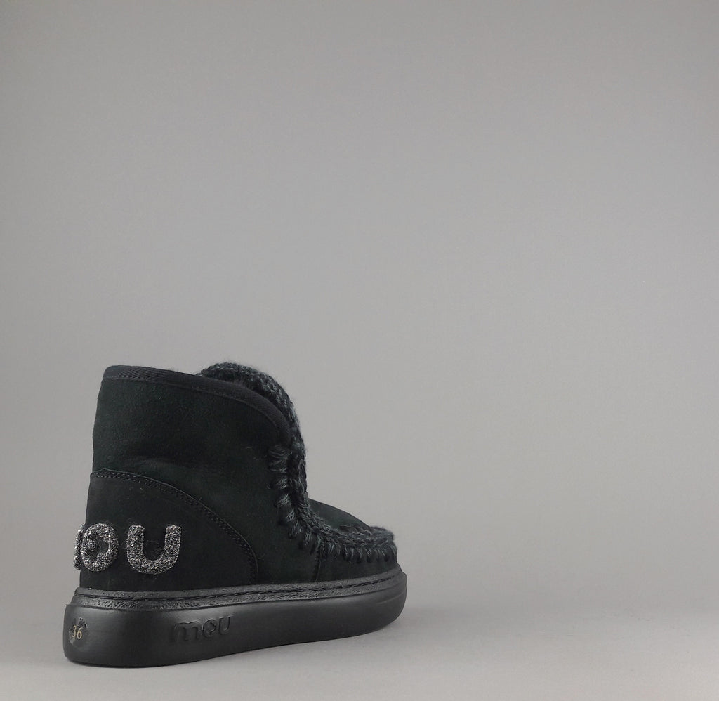 Mou Eskimo Sneakers Bold Donna Montone Double-Face Nero