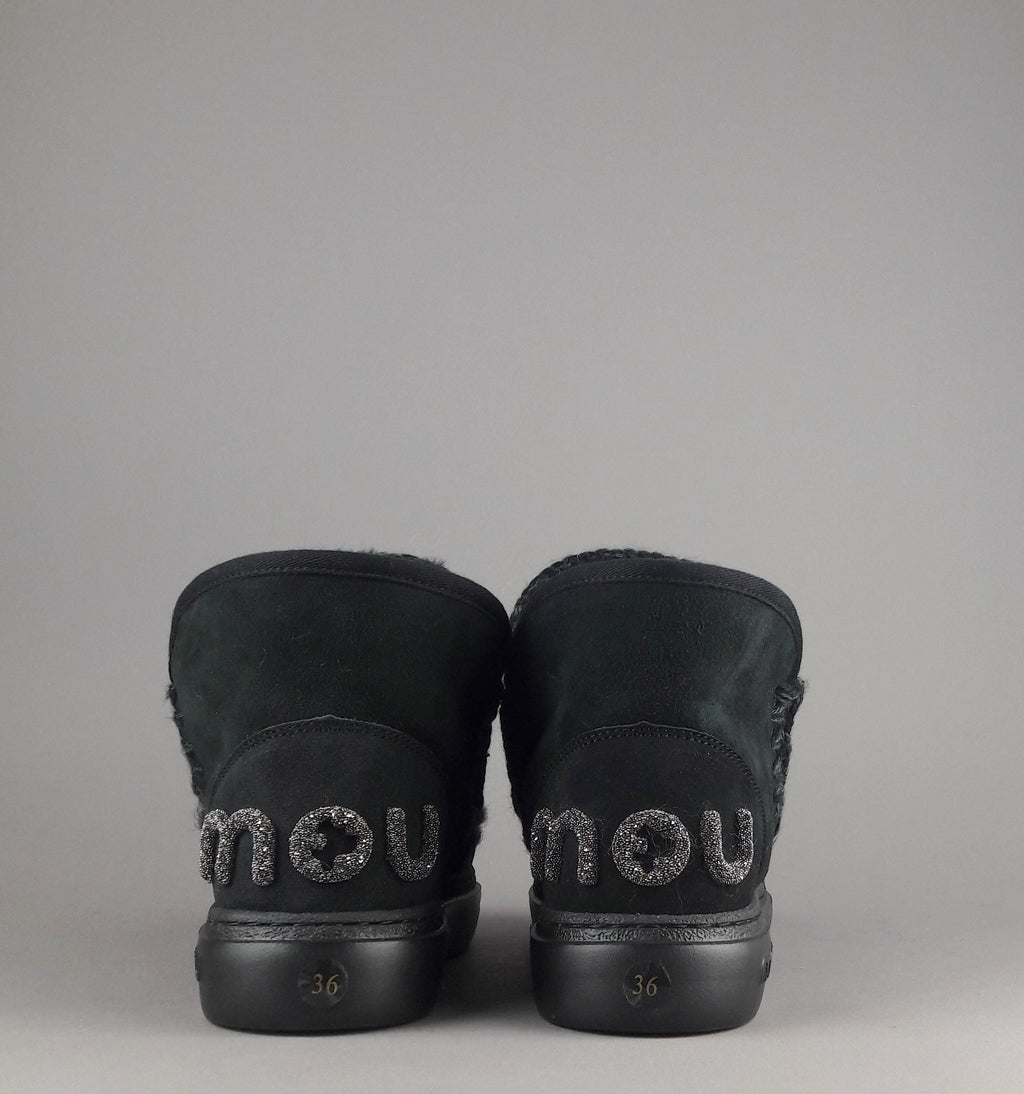 Mou Eskimo Sneakers Bold Donna Montone Double-Face Nero