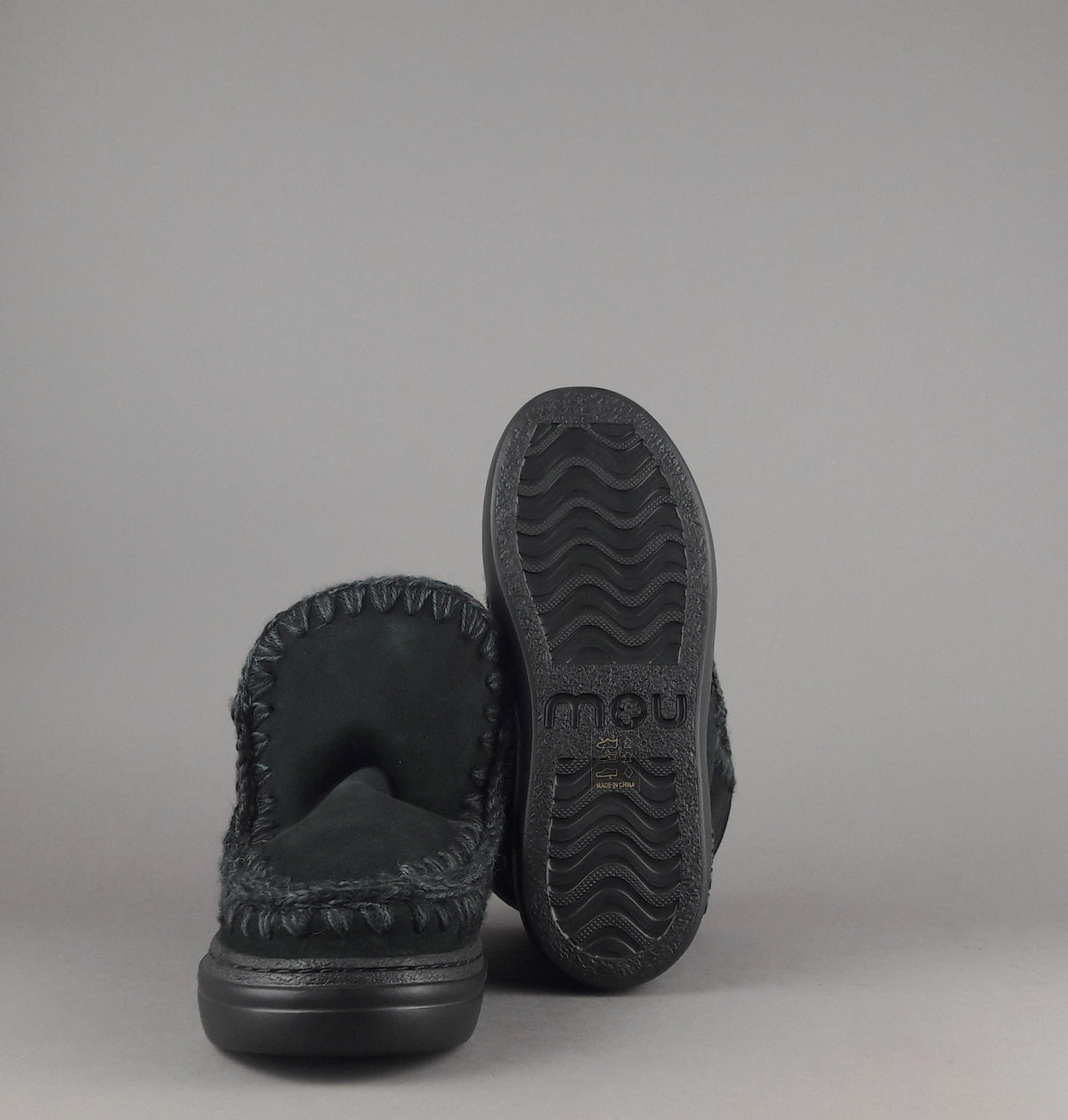 Mou Eskimo Sneakers Bold Donna Montone Double-Face Nero