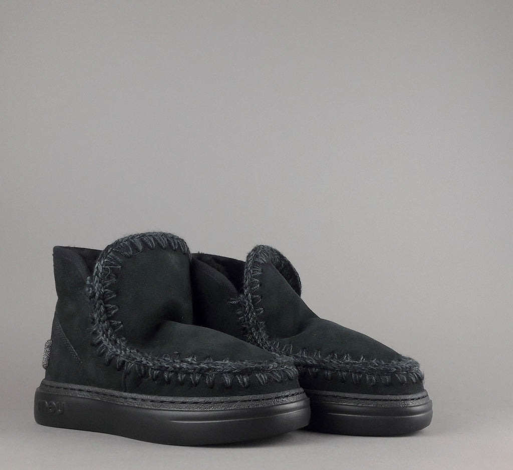 Mou Eskimo Sneakers Bold Donna Montone Double-Face Nero