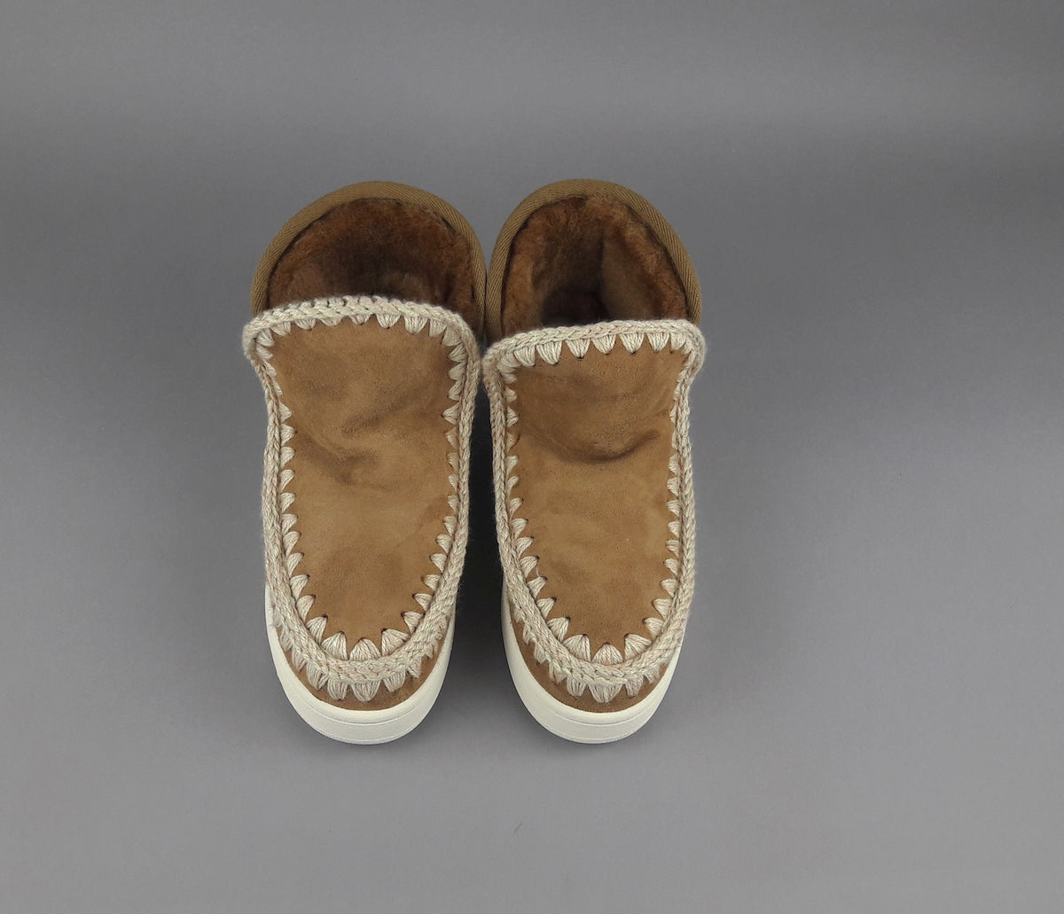 Mou Eskimo Sneakers Donna Montone Marrone Chiaro
